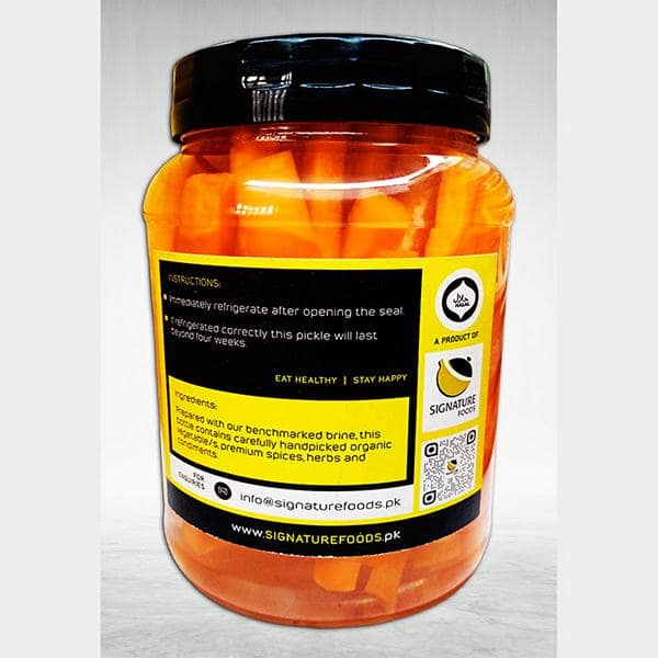 Pickled Carrots Signature Foods Pakistan Vinegar Pickles, Chutneys